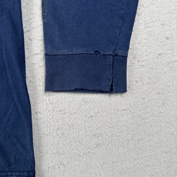 Vtg Y2K Nike New York Yankees Shirt Men’s Large‎ Center Swoosh Check Long Sleeve - Picture 3 of 16